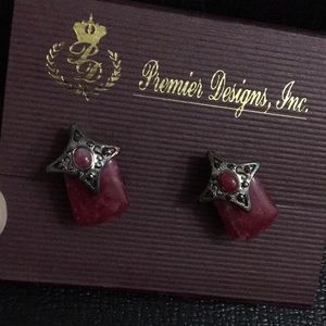 Premier Designs Jazzberry Earrings